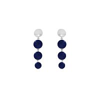 Серьги VIDDA, Olympia, с лазуритом, VD26.1-02412205 синий