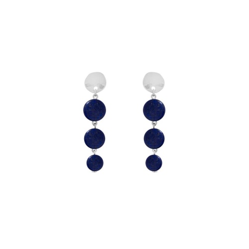 Серьги VIDDA, Olympia, с лазуритом, VD26.1-02412205 синий