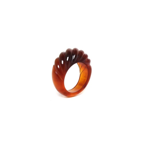 Кольцо Nature Bijoux, Okinawa, из рога, NB23.2-19-24936 коричневый, 17,5