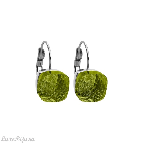Серьги Qudo Firenze dark lemon 304159 G/S