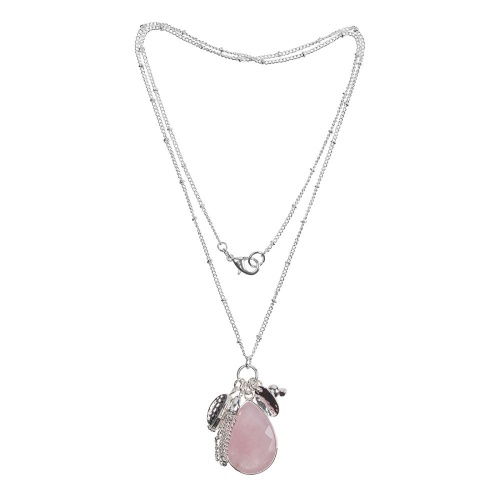 Колье Fiore Luna ROSE QUARTZ, LN5125 R/S