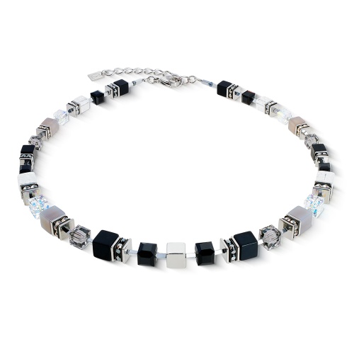 Колье Coeur de Lion Black-Silver, 3039/10-1317