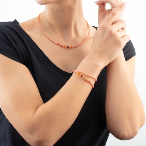 Браслет Coeur de Lion Orange, 4464/30-0200 фото 4