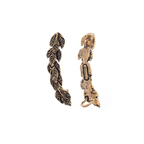 Серьги Alcozer&J, ветвь, AL-O38-26-R золотистый фото 2