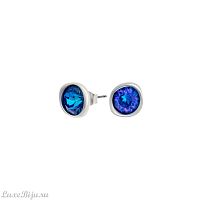 Пусеты Fiore Luna Royal Blue Delite A1909.23 BL/S