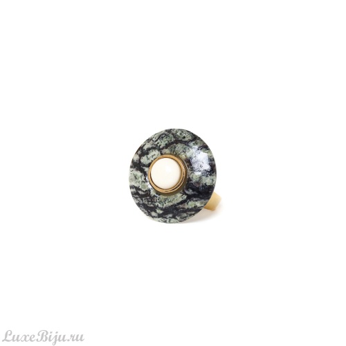 Кольцо Nature Bijoux, Ozaretta, камень божди и перламутр, NB23.2-19-24955 серый