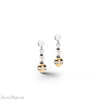 Серьги Coeur de Lion Grey-Gold, *5049/21-1216