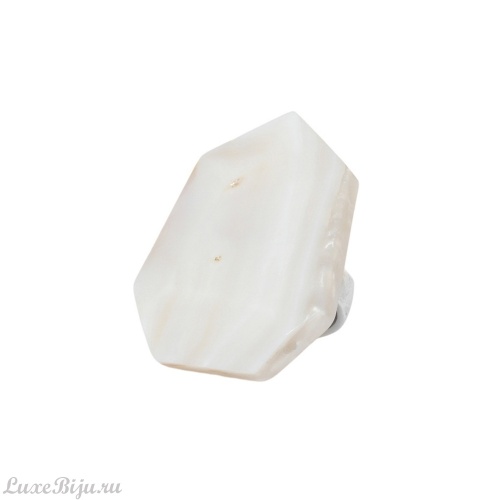 Кольцо Nature Bijoux, Pacifique, разъемное, с накладкой из перламутра, NB26.1-19-25996 белый
