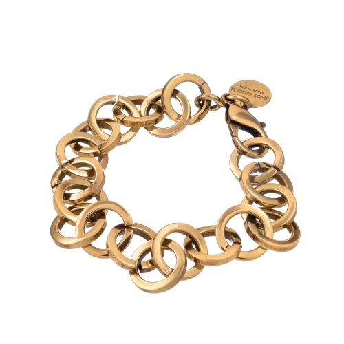 Браслет Thot Gioielli, металл, TG25.1-BRV02X золотистый