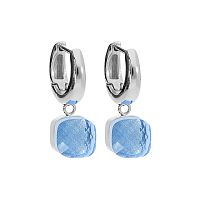 Серьги Qudo FIRENZE (S) Light Sapphire, 107000/20-4715