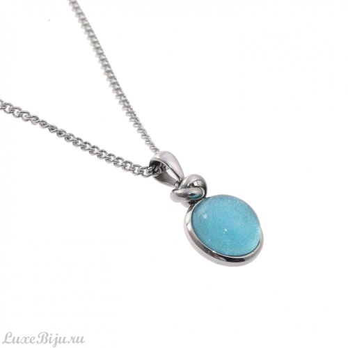 Колье Qudo Caneva Big aqua 216524 S/BL фото 2