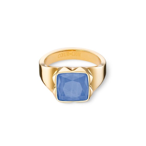 Кольцо Coeur de Lion Blue-Gold, 1200/40-0716 60 фото 5