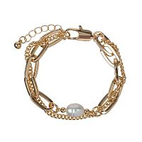 Браслет Fiore Luna Pearle Сarabiner, CL1009/MP G