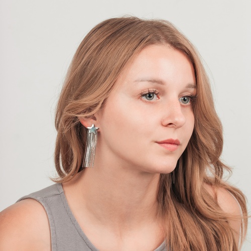 Серьги Fiore Luna Комета, AWE3256-S фото 4