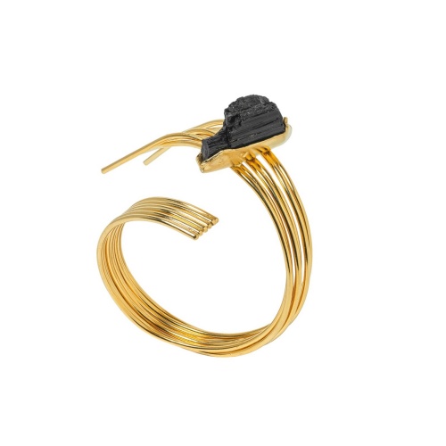 Браслет Katerina Vassou, Stormi, с черным турмалином, KV26.1-307595GBLACK черный фото 2