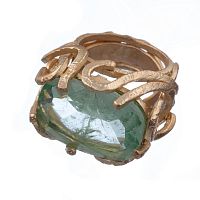 Кольцо Estrosia, с празиолитом, ES-ANM57-8A мятный, 18