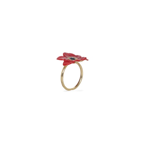 Кольцо Franck Herval, Scarlet, с кристаллом Swarovski и цветной смолой, FH26.2-19-64010 красный фото 2