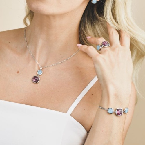 Колье Boccadamo METALLO E CRISTALLO, XGR712I фото 2