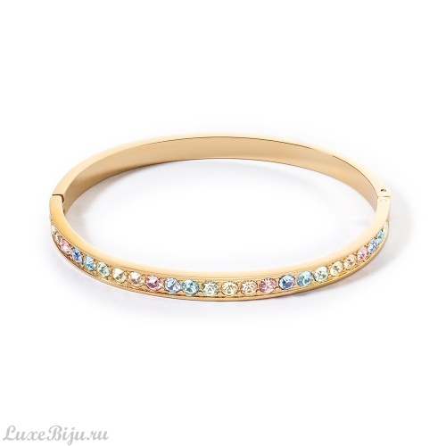  Браслет Coeur de Lion Multicolor Pastel Gold 17 см, 0131/33-1590