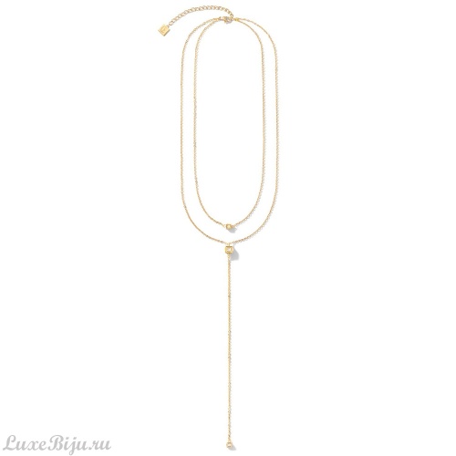 Колье Coeur de Lion Gold Crystal 5056/10-1816