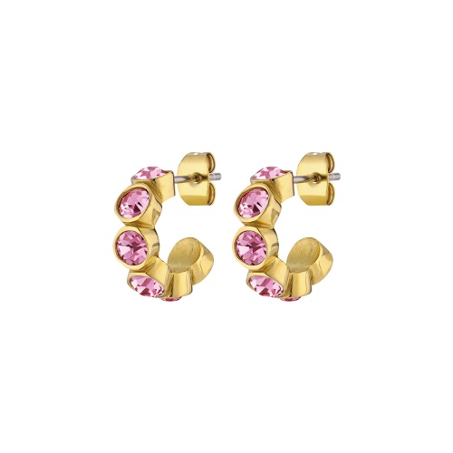 Серьги Dyrberg Kern JENNA SG LIGHT ROSE, 380093 R/G