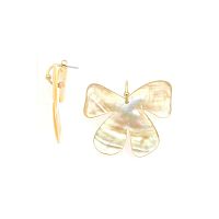 Серьги Nature Bijoux, Fioria, с перламутром, NB26.1-12-90495 золотистый