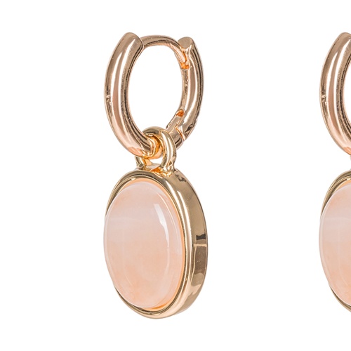 Серьги Fiore Luna ROSE QUARTZ, LE1202 R/G фото 3