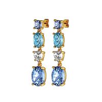 Серьги Dyrberg Kern CARMEN SG L. BLUE/AQUA, 440019