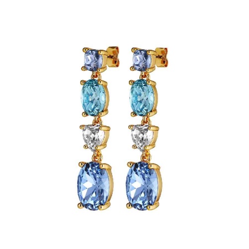 Серьги Dyrberg Kern CARMEN SG L. BLUE/AQUA, 440019