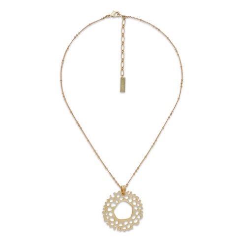 Колье Nature Bijoux, Corallium, с перламутром, NB26.2-15-43922 золотистый