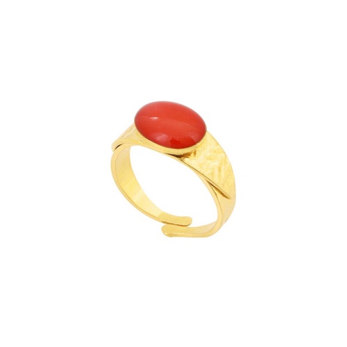 Кольцо TARATATA, Ringo, разъемное, с цветной смолой, TT-E25-09422-203 красный