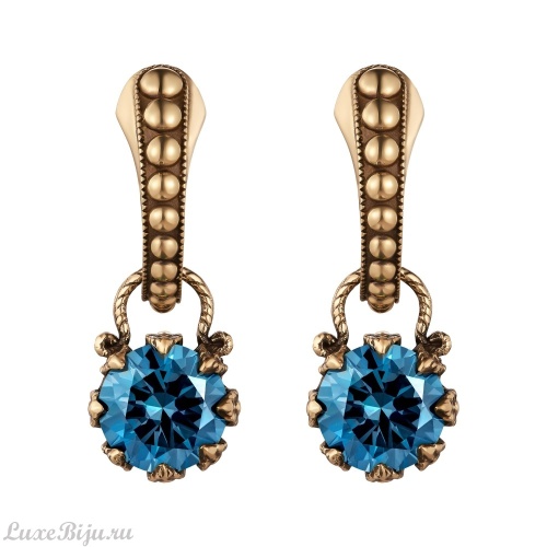 Серьги Fiore di Firenze OR0588-2033 ACQUAMARINA