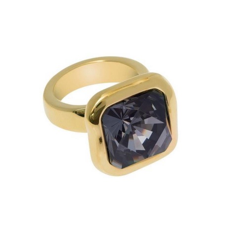 Кольцо VIDDA, Caramel, с кристаллом Swarovski, VD25.2-00880 серый, 17 фото 7