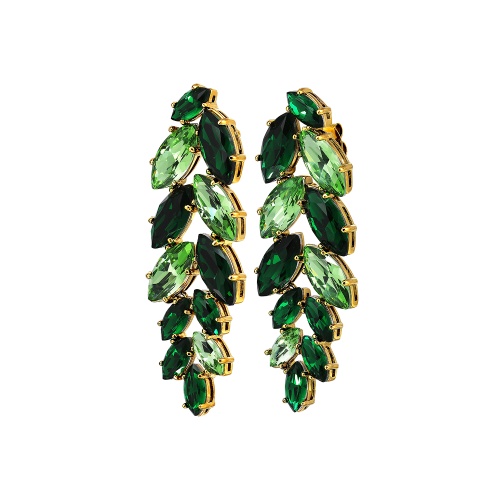 Серьги Dyrberg Kern BANYAN SG EMERALD GREEN, 470037