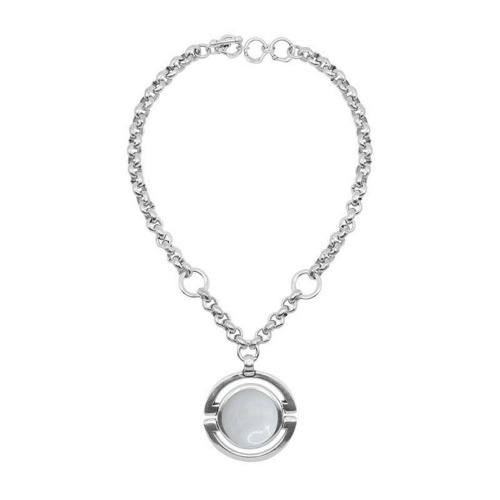 Колье Ciclon, Magnifica, с муранским стеклом, CN-233801 белый