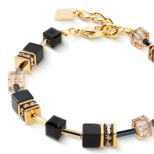 Браслет Coeur de Lion Black-Gold, 4018/30-1316 фото 2