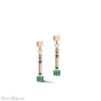 Серьги Coeur de Lion Shades Of Green-Petrol, 5027/21-0537