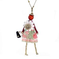 Подвеска Miamelie, кукла Мэгги, MiA-2602-CL7413 золотистый