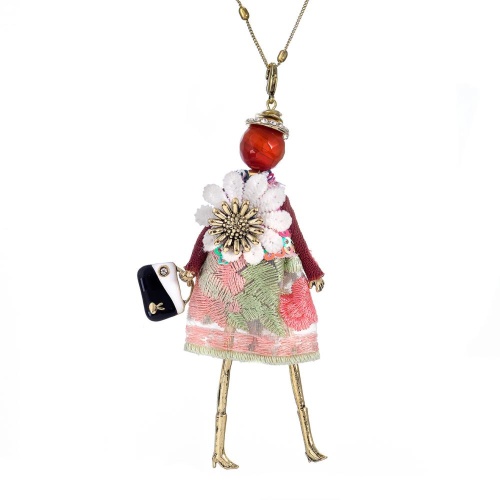 Подвеска Miamelie, кукла Мэгги, MiA-2604-CL8882 золотистый