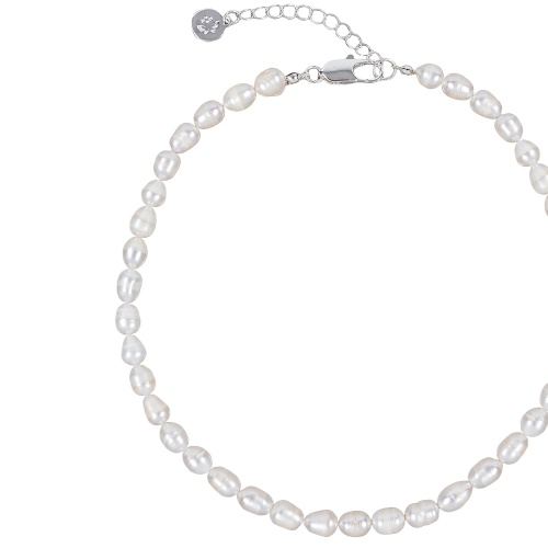 Колье Fiore Luna String of Pearls Сarabiner, BL4501 S фото 3
