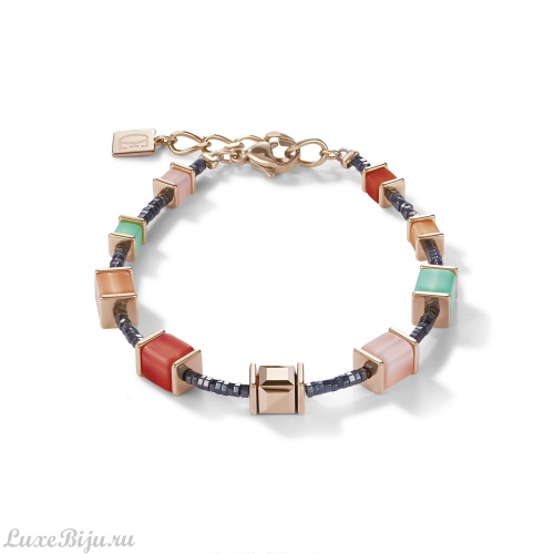 Браслет Coeur de Lion Polaris Coral-Mintgreen 4945/30-0231