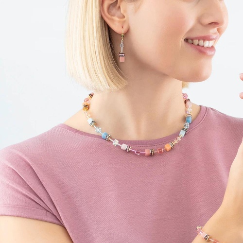 Серьги Coeur de Lion Aqua-Apricot, 2838/20-2028 фото 2