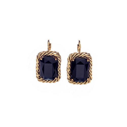 Серьги Celeste G, с кристаллом Swarovski, CS26.1-2164 черный