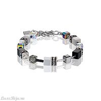 Браслет Coeur de Lion White-Grey 4014/30-1412