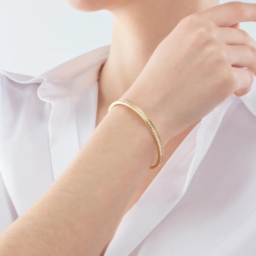 Браслет Coeur de Lion Crystal-Gold 17см, 0127/33-1816 фото 2