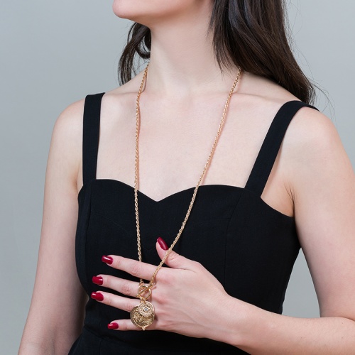 Колье Fiore Luna Manisto, LN5117 BW/RG фото 2