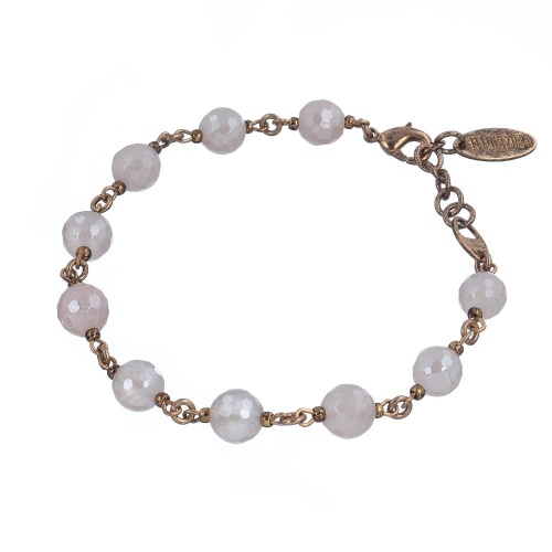 Браслет Lanzerotti, Pesca, с розовым кварцем, LZ-24.05-248 розовый