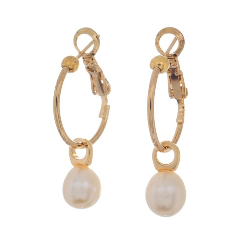 Серьги Lanzerotti, Splendore, с жемчугом, LZ-24.08-341 золотистый