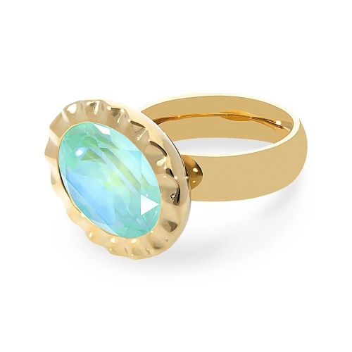 Кольцо Qudo TIVOLA UNICA Big G Silky Sage Delite 54 фото 6