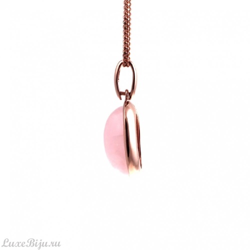 Колье Qudo Halskette Alina pink quartz 200028 RG фото 2
